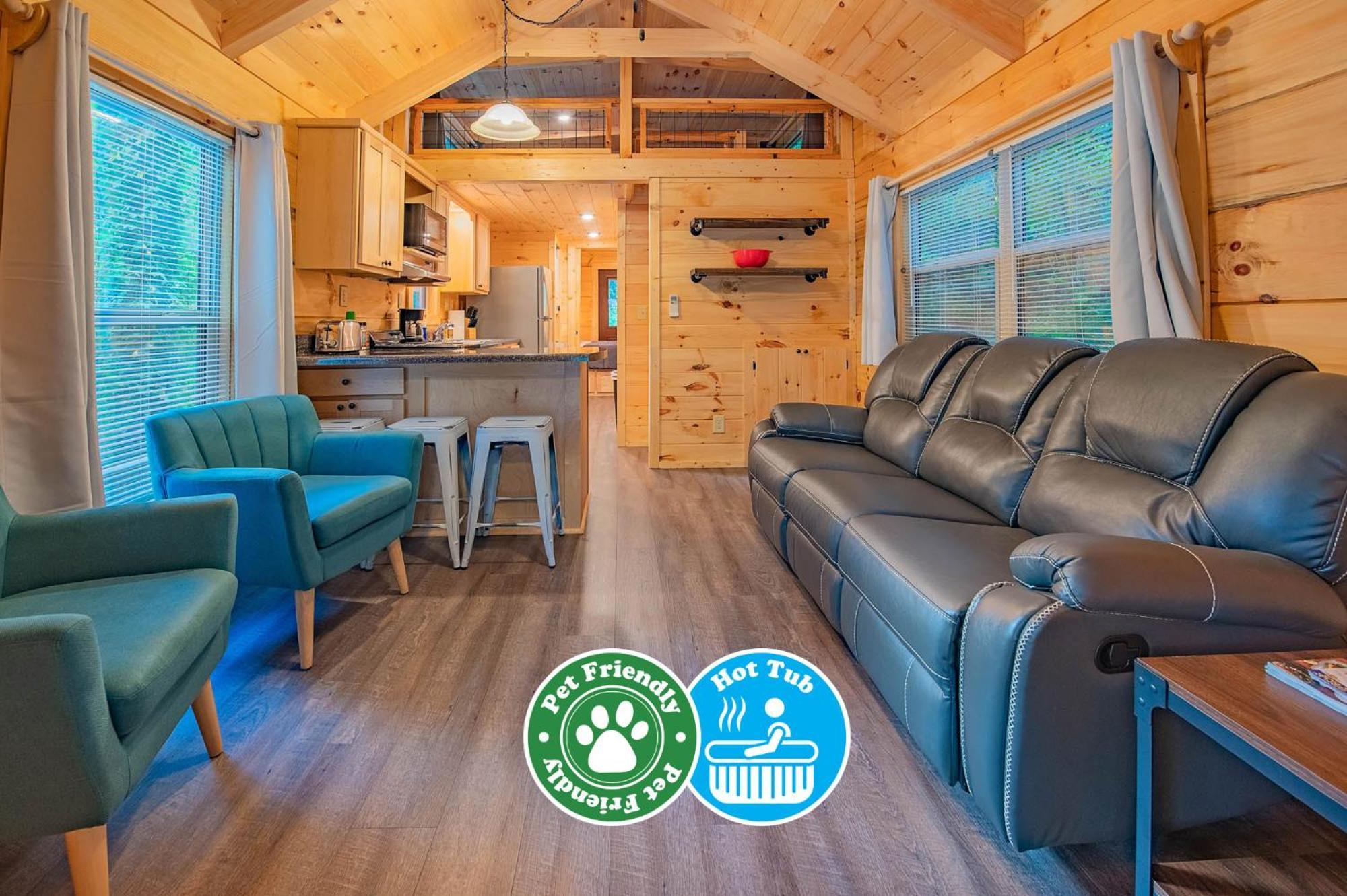 Ernie Cabin Wauhatchie Woodlands Tiny Cabin Chattanooga Dış mekan fotoğraf